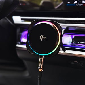 레이덴 Qi2 차량용 맥세이프 핸드폰 맥세이프 거치대 15W 고속 스마트폰 무선 충전기