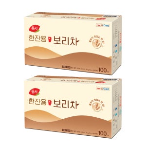동서 한잔용 보리차 총 200T (100T, 2개)