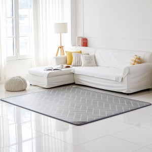 한일의료기 천년의아침 헤링본 온수장판 매트 카페트