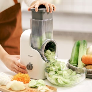 보만 전동 채칼 오토슬라이서 2세대 자동 야채 당근 채썰기 다지기 ASL286DTW (채칼 5종 포함)