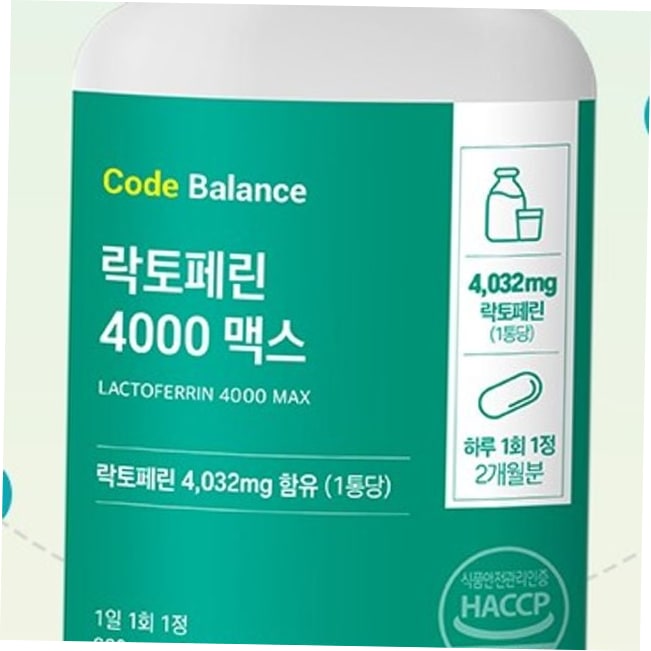콘드로이친 코드밸런스 <b>락토페린</b> 4000 <b>맥스</b>