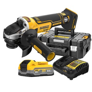 디월트 DCG4051S1T 충전 125mm 앵글 그라인더 20V 파워스택(3.5)1개 셋