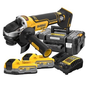 디월트 DCG4051S2 충전 125mm 앵글 그라인더 20V 파워스택(3.5)2개 셋