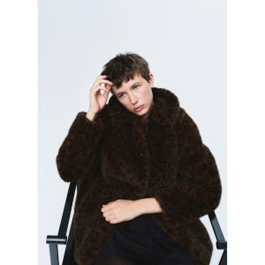 MANGO WOMAN 코트 ZURICH Brown 17088280