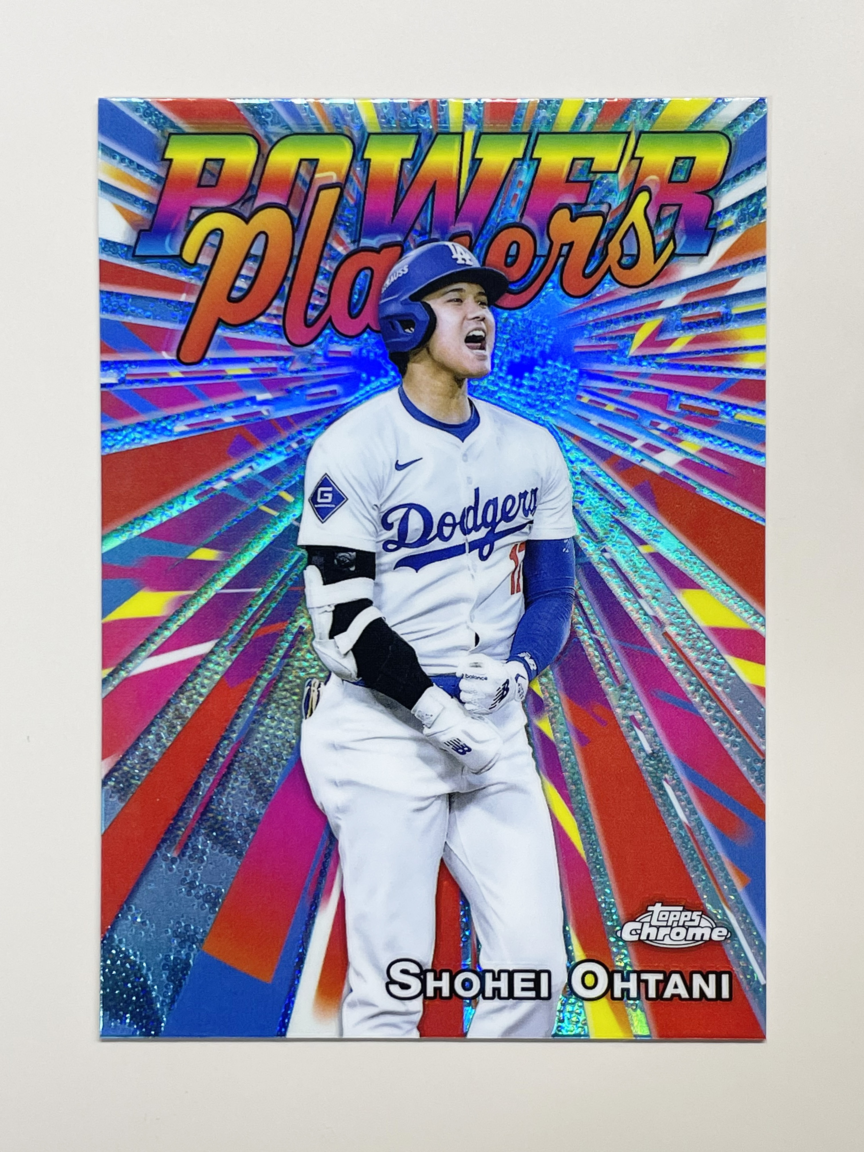 25 Topps Chrome Power Players PP25 오타니 쇼헤이