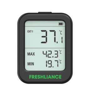실험실 온습도 관리 전문가용 고정밀 디지털 온습도계 FRESHLIANCE TH-3(본체)