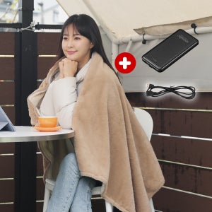 아토만 원적외선 온열 찜질 전기담요 + 보조배터리