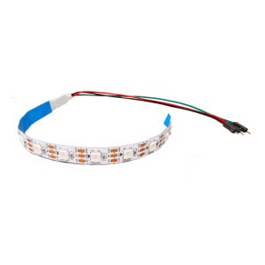 네오픽셀 LED 스트립 12구 점퍼선형 (5V, Arduino 호환)