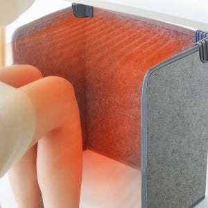 울리요 히팅패드 파티션 히터 난로 사무실 접이식 발난로 전기 히터