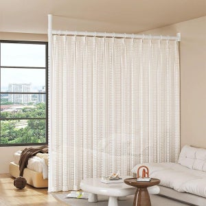 무타공 공간분리 파티션 행거형 칸막이 가림막 인테리어