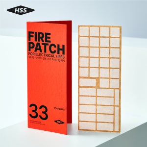 HSS 붙이는 소화기 FP33 MAX 혼합형 자동소화패치 가정용 산업용 콘센트 멀티탭