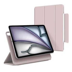케노 아이패드 프로 6세대 5세대 애플펜슬수납 충전 마그네틱 폴리오케이스 핑크, 프로 5/6세대 12.9