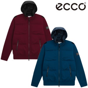 에코 골프웨어 남성 골프 니트 패딩 구스다운 후드 탈착 점퍼 방풍 자켓 RDCJK10100