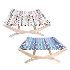 사계절 침대 곡선구조 원목프레임 의자해먹 강아지해먹 고양이해먹 반려동물해먹 체어