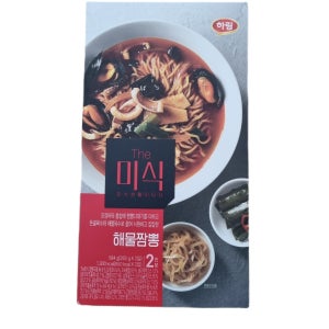 하림 The미식 해물짬뽕 2인분 584g x2개(소비기한 26년 2월 1일 이후)