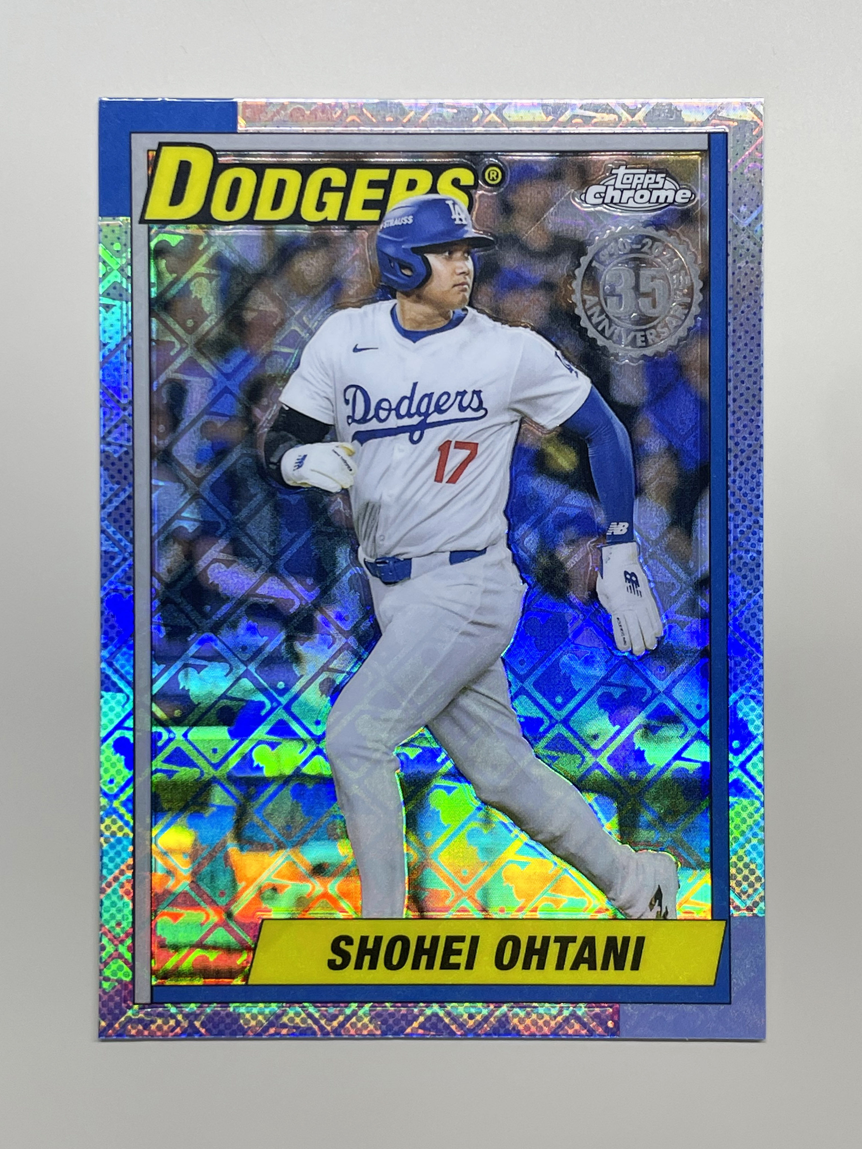 25 Topps Chrome Logofractor 90CB-7 오타니 쇼헤이