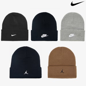 나이키 조던 피크 스우시 퓨추라 에센셜 비니 겨울 방한 니트 모자 일상 러닝 축구 등산