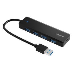 NEXTU 세기누스 어썸 4포트 USB-C 5V전원공급 포트 지원USB허브 674U3