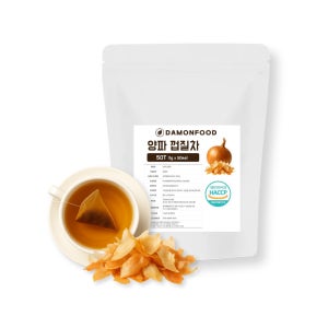 생분해 담온푸드 식약처 HACCP 국산 양파껍질차 티백 50개