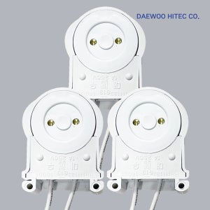 대우하이텍 형광등용 스프링소켓 FL직관소켓 G13