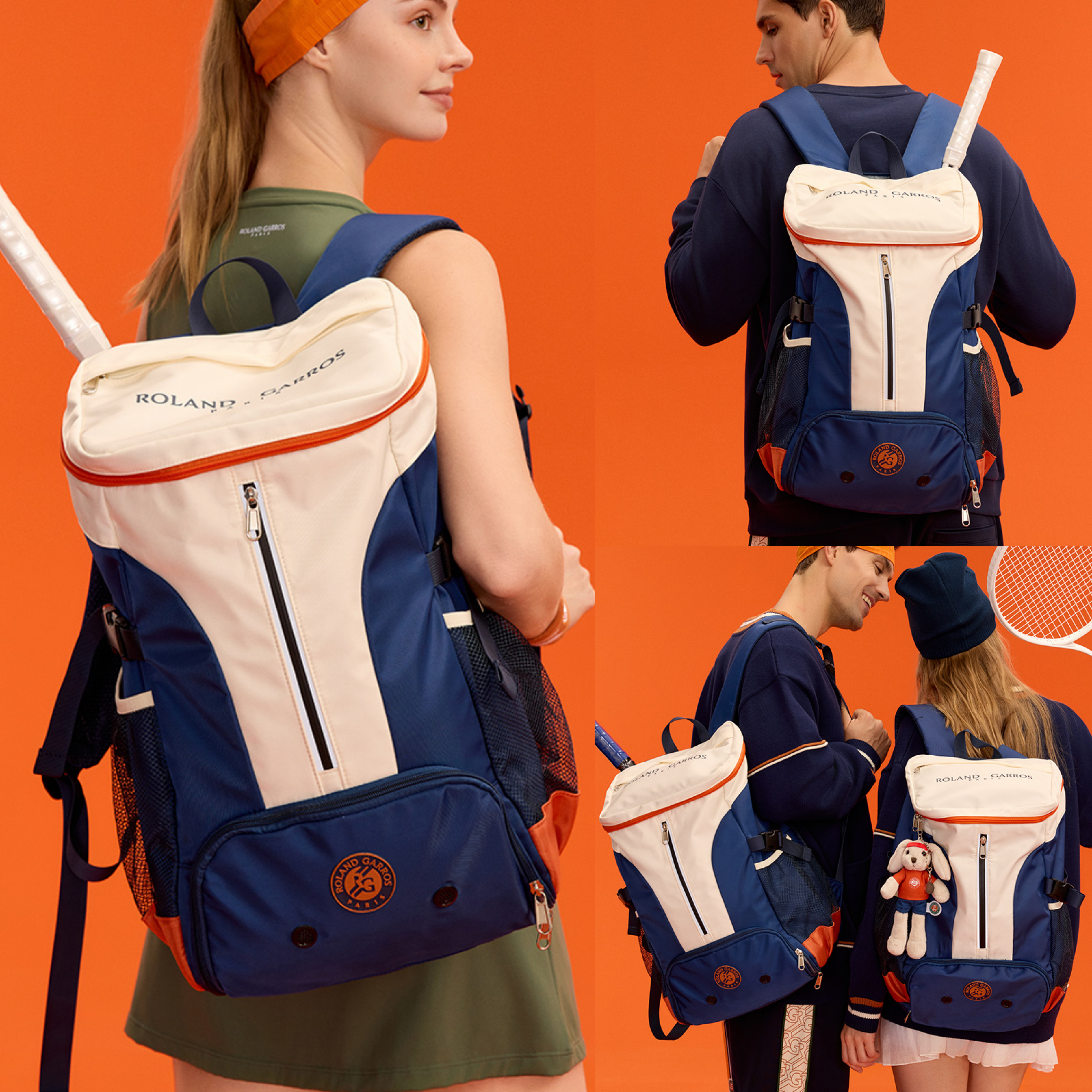 롤랑가로스 테니스가방 백팩 라켓백 Backpack 배드민턴 스포츠가방 라켓백