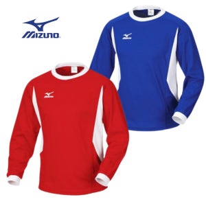 미즈노 긴팔티 축구복 상의 축구 풋살 운동복 티셔츠
