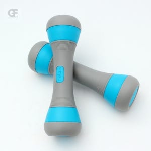 굿포머스 무게조절 아령 2개 (2kg) 블루 중량조절아령 덤벨세트