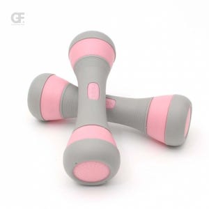 굿포머스 무게조절 아령 2개세트(2kg) 핑크 근력운동 조립식아령