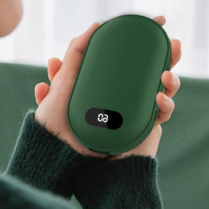 신광 충전식 휴대용 보조배터리 전기손난로 온도조절 led