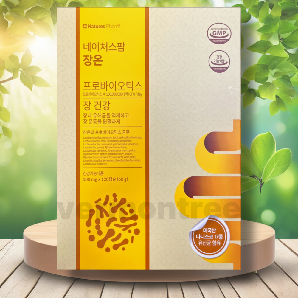 <b>네이처스팜 장</b>온 프로바이오틱스 장건강 혼합 유산균