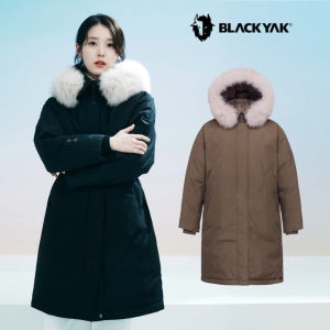 블랙야크 롱패딩 여성 아이유 겨울패딩 구스 거위털 다운자켓 히마WSP롱