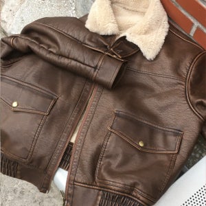 남자무스탕 남자크롭무스탕