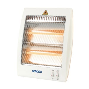 2단 쿼츠 히터 상하 온도조절 사무실 발난로 책상난로