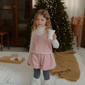 베리베리 리본목폴라 25겨울 유아 아동 여아 폴라티