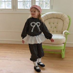 베리베리 꽃숑맨투맨 25겨울 유아 아동 여아 맨투맨