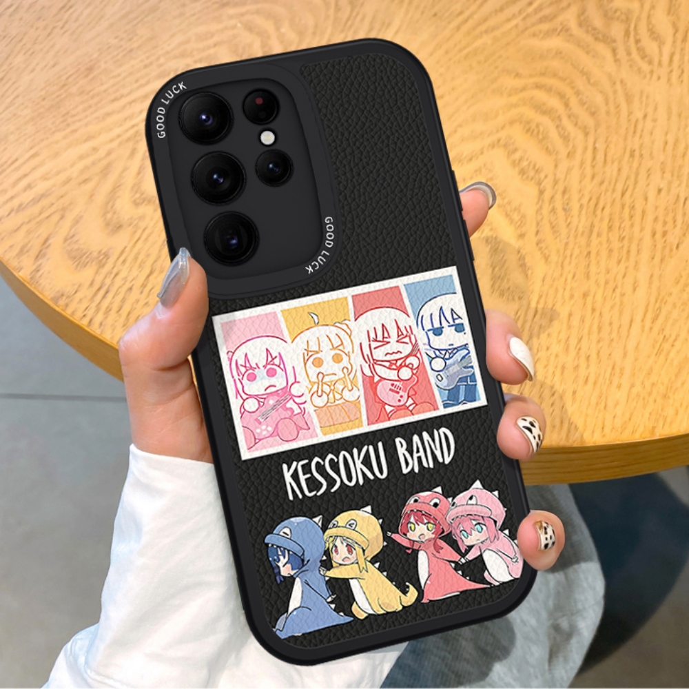 갤럭시 s24울트라 봇치더락 케이스 소프트가죽 애니케이스