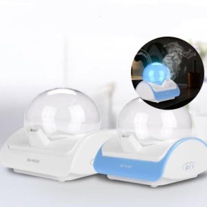 듀플렉스 LED아로마 구슬 탁상용 초음파 충전식 대용량 통세척 청소쉬운 미니 핸들형