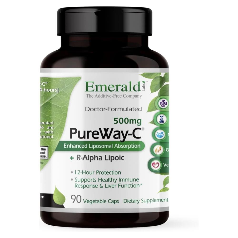 에메랄드랩 R-Alpha Lipoic Acid R-<b>알파리포산 25mg</b> 90 베지캡슐 1팩D