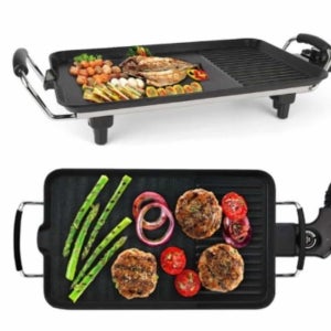 와이드 바베큐 전기그릴 팬 생선구이 고 삼겹살 가정용불판 캠핑