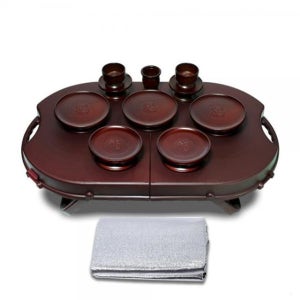 야호컴 휴대용 제기세트 20P 제수용품 제사 차례