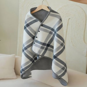 극세사 똑딱이 담요 어깨 무릎담요 겨울 방한용품