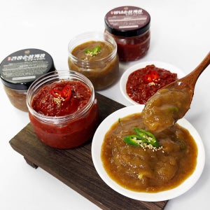 [세트상품]해로식탁 해로식탁 순살간장게장 순살양념게장 350g 연평도 꽃게살무침 1+1