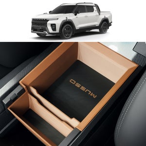 핏콘 KGM 무쏘 EV 콘솔 박스 트레이