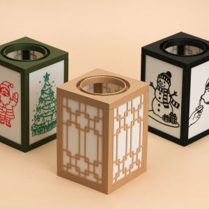 감성 랜턴 쿠디 글로나 파티라이트 호환 쉐이드 전통 문양