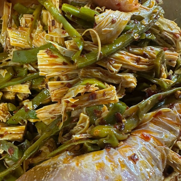 고스트 마라찌 궁채 푸주 무침