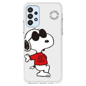 갤럭시A33 (A336) 스누피 포즈 투명 젤리 케이스 클리어