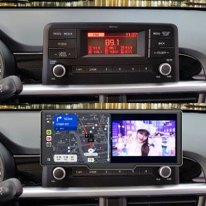 폰차로 모닝 스파크 K3 레이 마티즈 무선 카플레이 안드로이드 오토 올인원 네비게이션