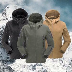 밀리터리 후드집업 남자 전술 방한 기모 캠핑 낚시 아웃도어