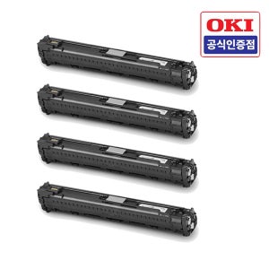 오키 OKI 순정품 C650dn 드럼 4색 YMCK 세트 YA8001-1099G013 1099G014 1099G015 1099G016