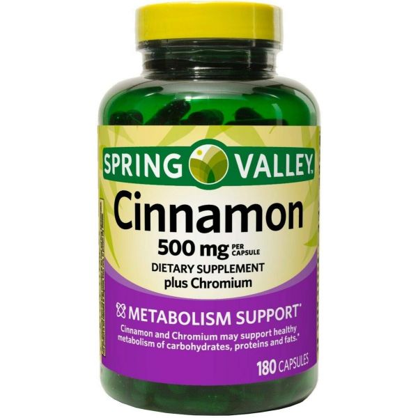 시나몬 항 혈당조절 <b>스프링 밸리</b> 500mg